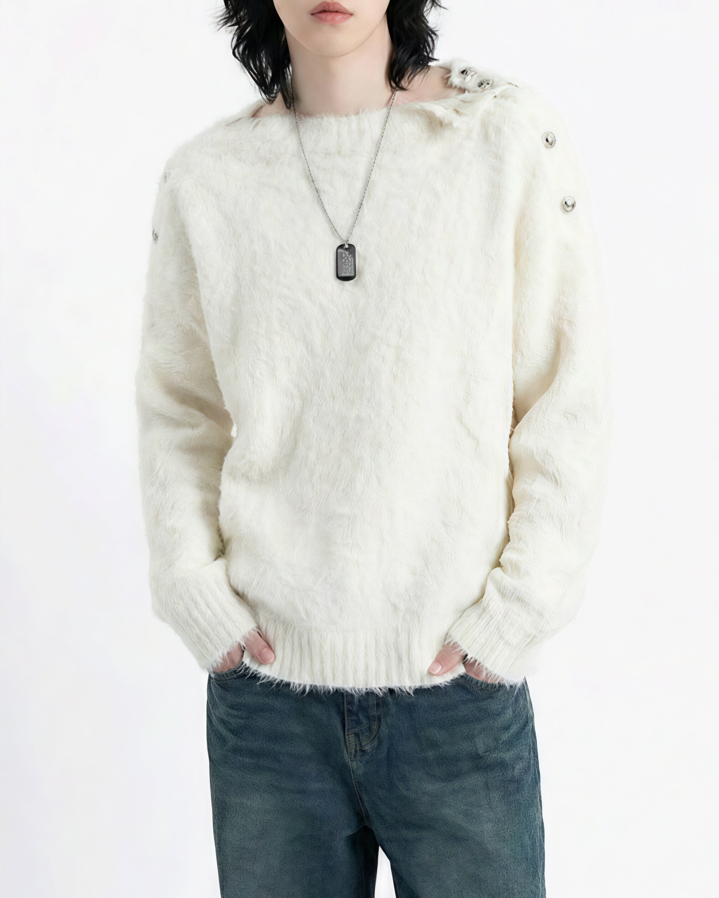 フェザータッチショルダーニット Ril 5991 – Rillfy