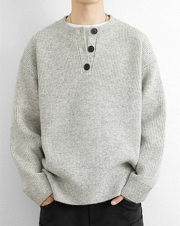 クラシックヘンリーニット Ril 5934