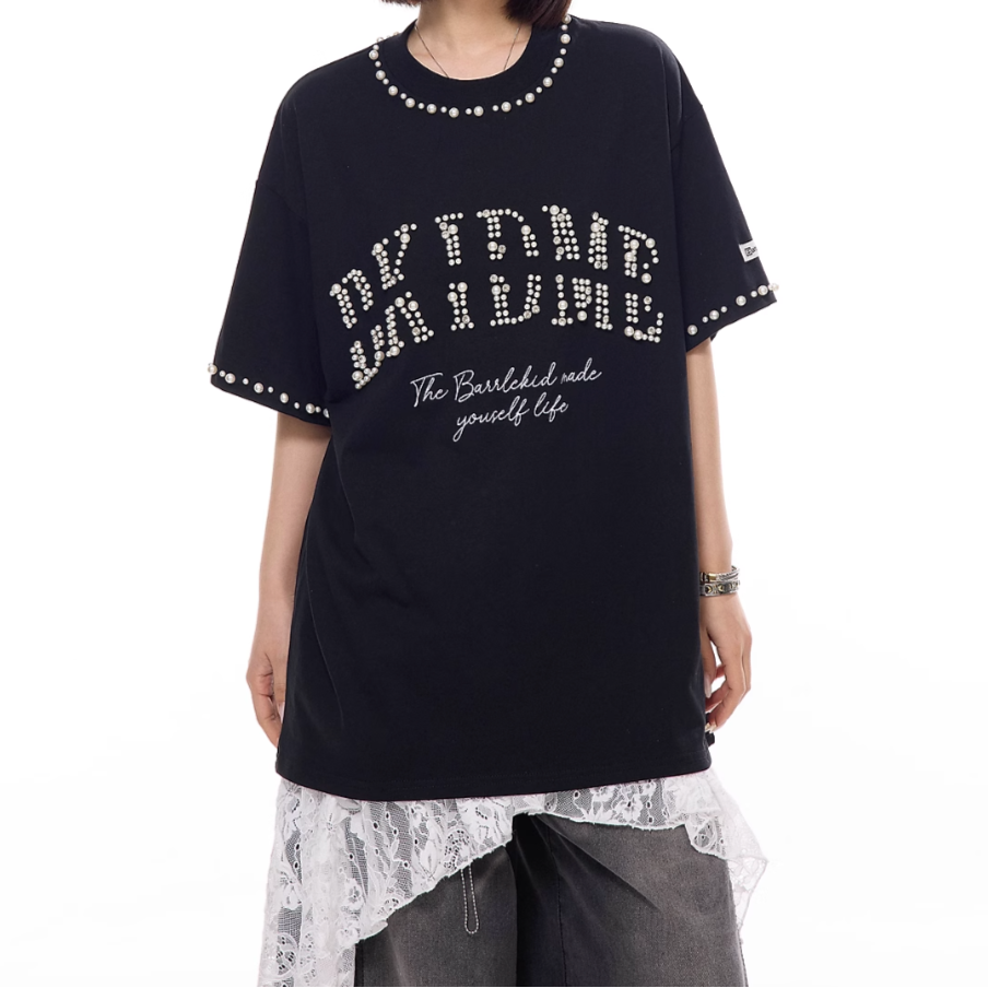 パールジュエルTシャツ Ril 5767