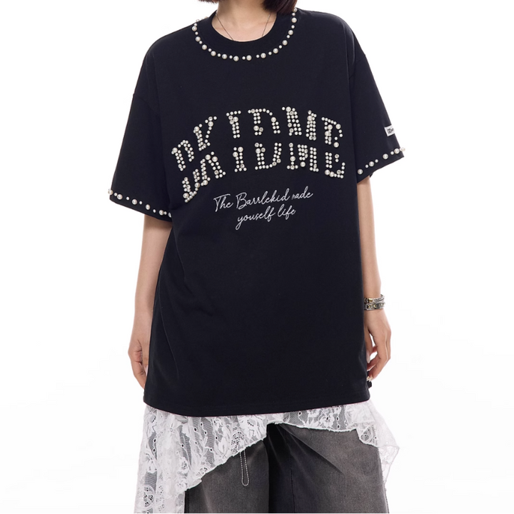 パールジュエルTシャツ Ril 5767