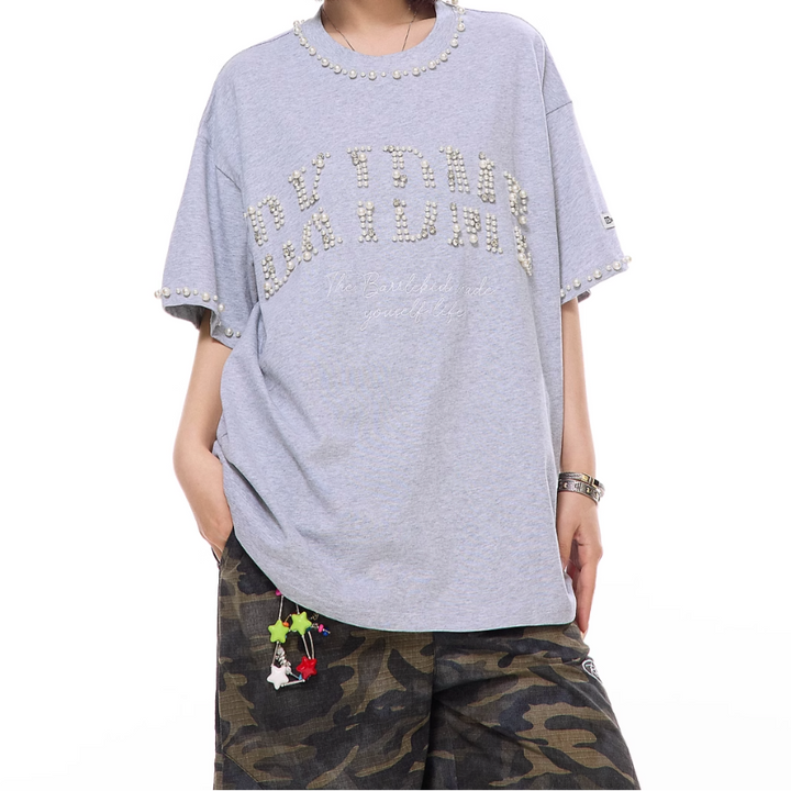 パールジュエルTシャツ Ril 5767