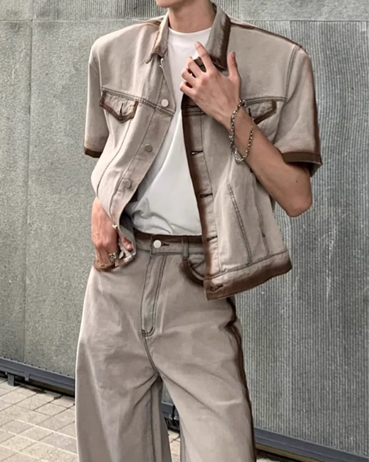 スモークベージュセットアップ Ril 5768 – Rillfy スモークベージュセットアップ Ril 5768 – Rillfy