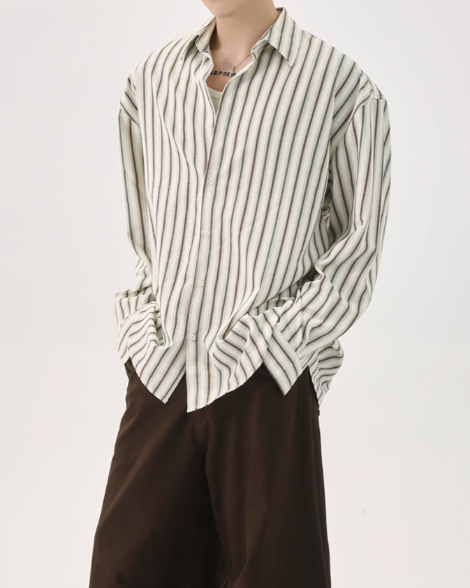 ストライプシャツ Ril 5834
