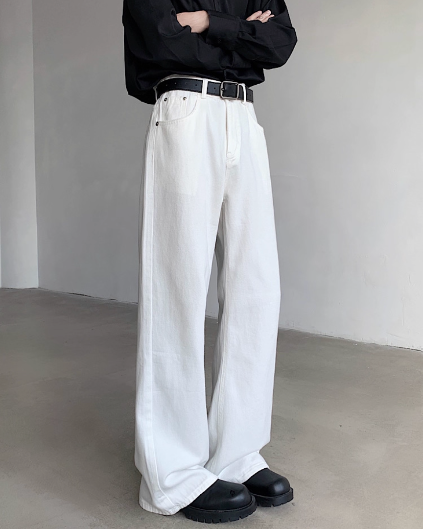 ドレープストレートジーンズ Ril 5578