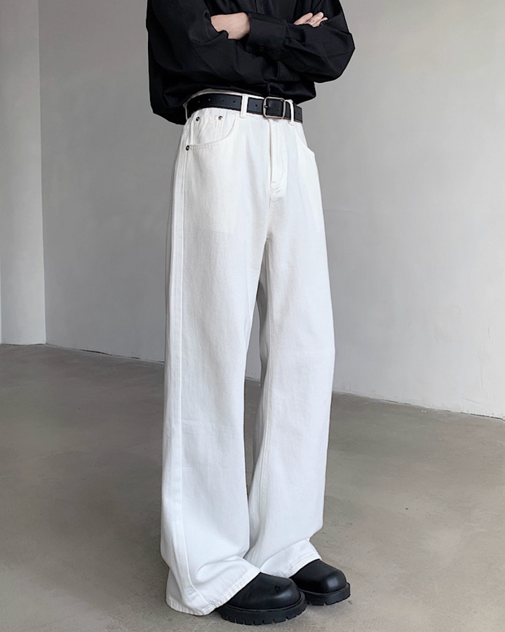 ドレープストレートジーンズ Ril 5578