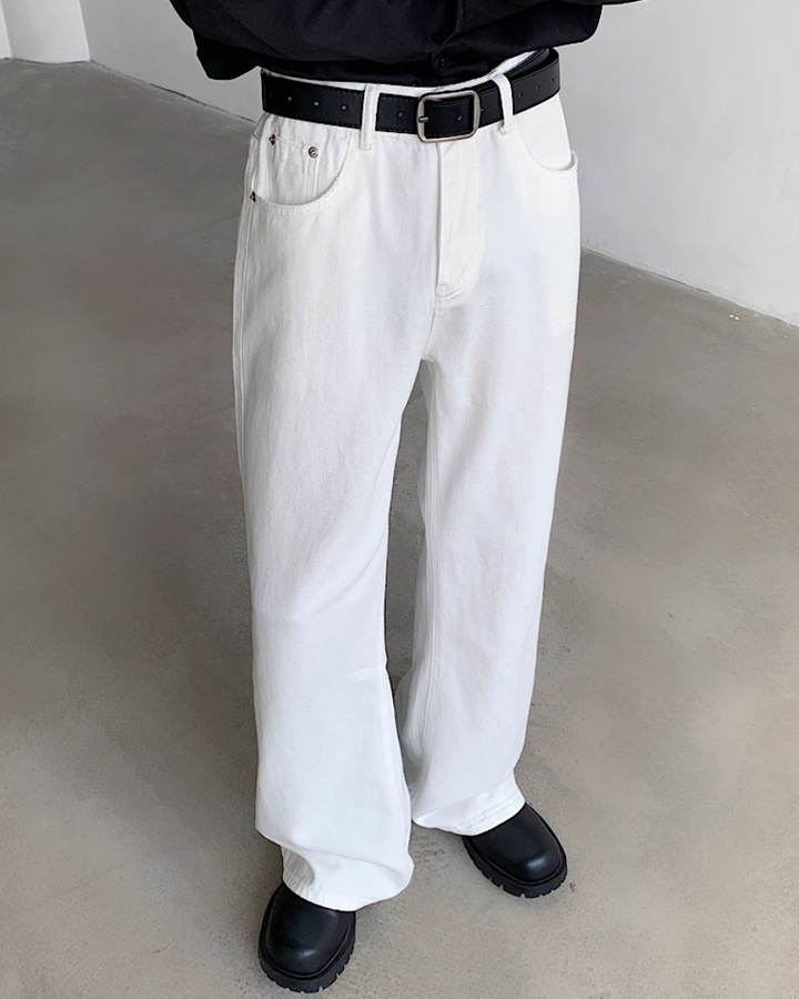 ドレープストレートジーンズ Ril 5578