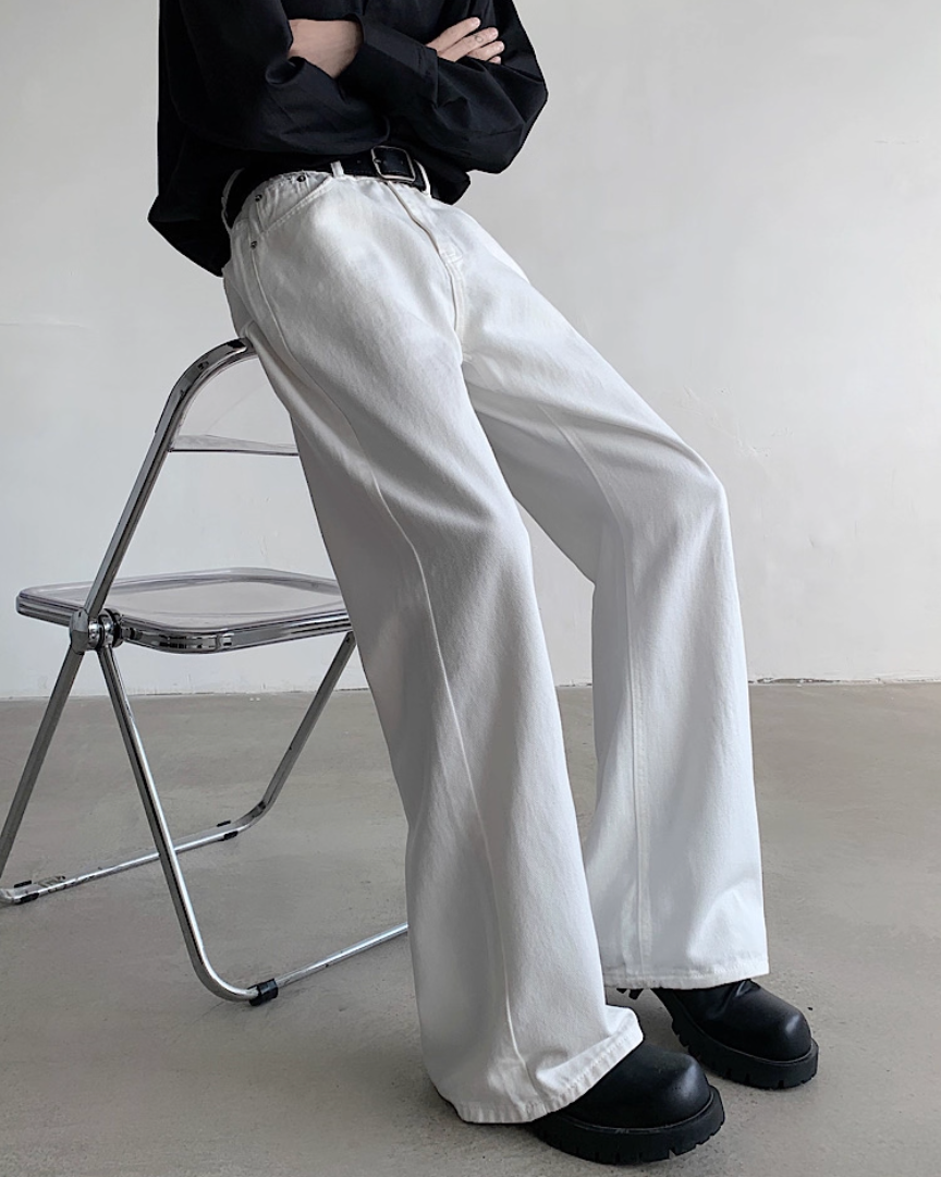 ドレープストレートジーンズ Ril 5578