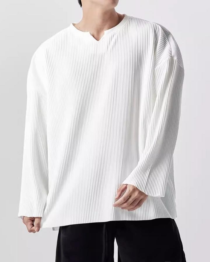 ドレープラウンドネックシャツ Ril 5423