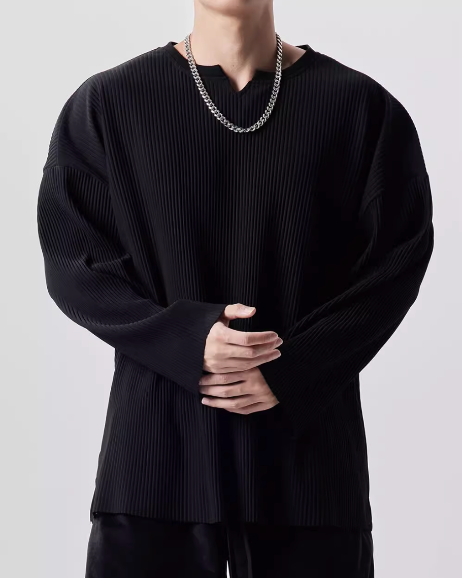 ドレープラウンドネックシャツ Ril 5423