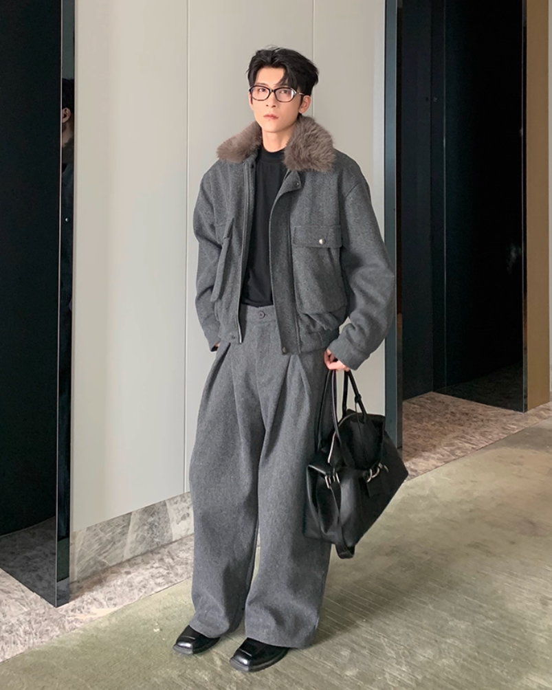 ボアブルゾンセットアップ Ril 5874