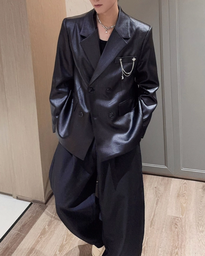 ブラックサテンジャケット Ril 5879