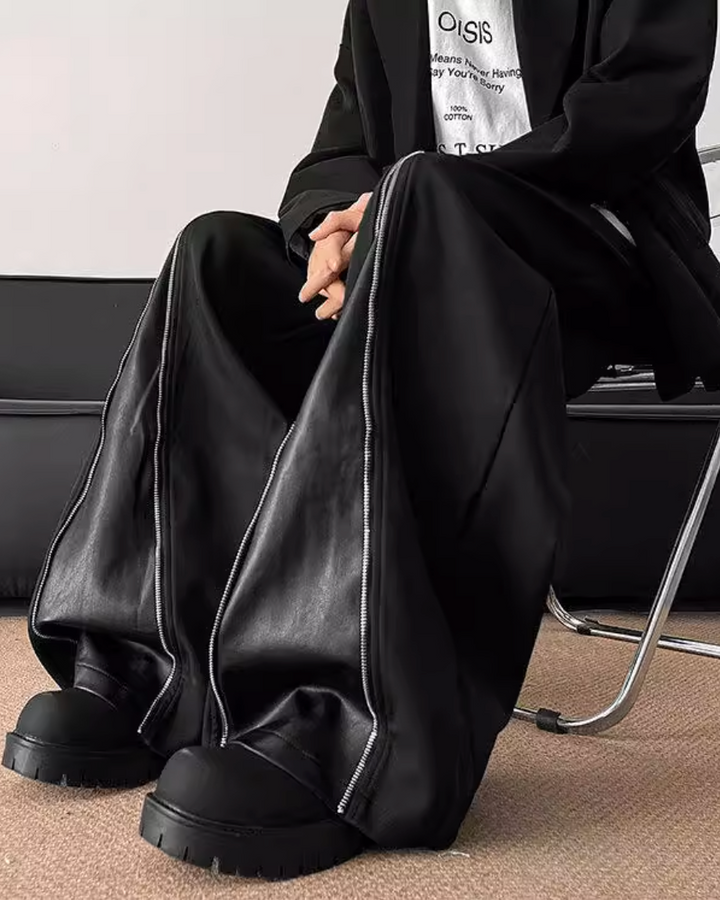 ジップワイドパンツ Ril 5882