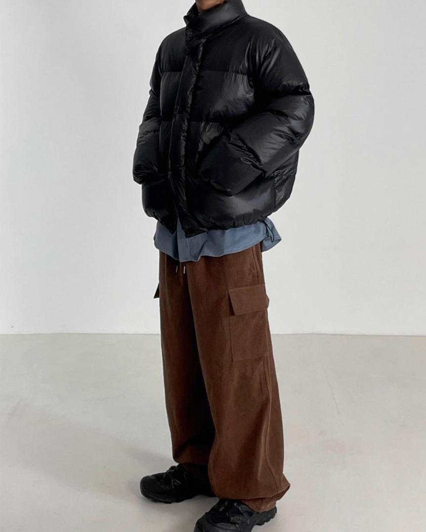 ヘムドローコードダウンジャケット Ril 5883