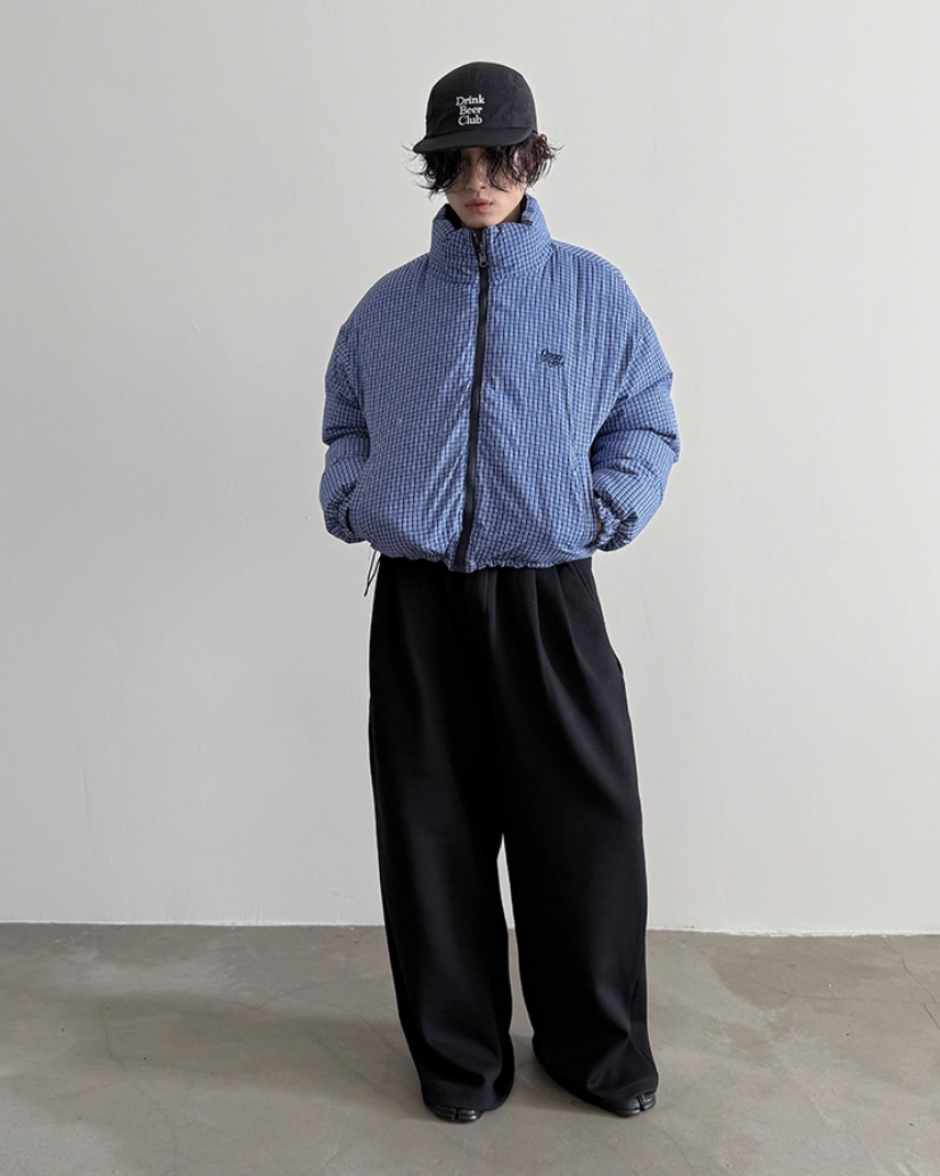 ジップアップクロップドブルゾン Ril 5885