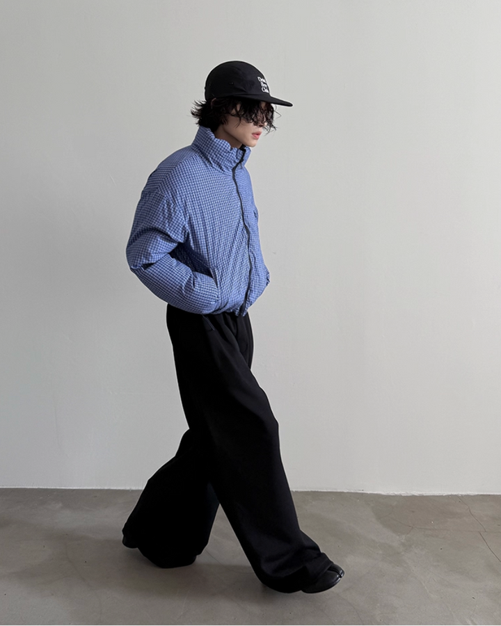 ジップアップクロップドブルゾン Ril 5885