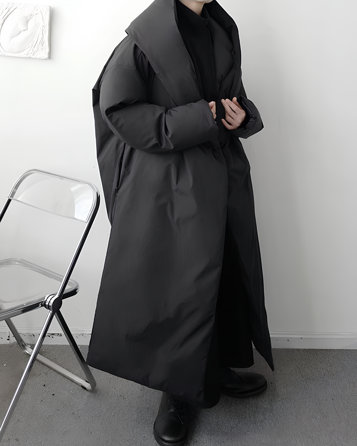 フーデッドロングコート Ril 5896