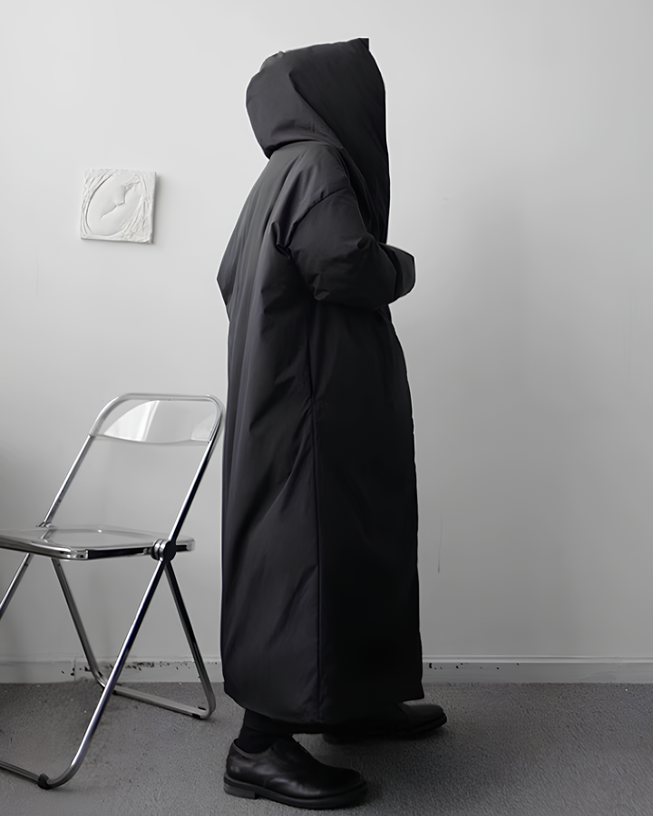 フーデッドロングコート Ril 5896