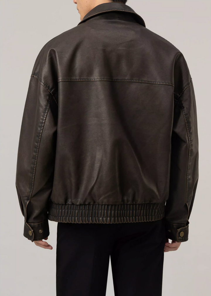 PUレザーブルゾン Ril 5893