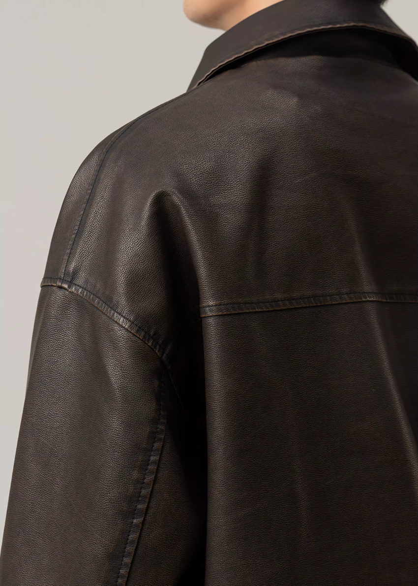 PUレザーブルゾン Ril 5893