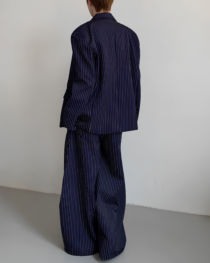 ダブルブレスト ストライプセットアップ Ril 5897