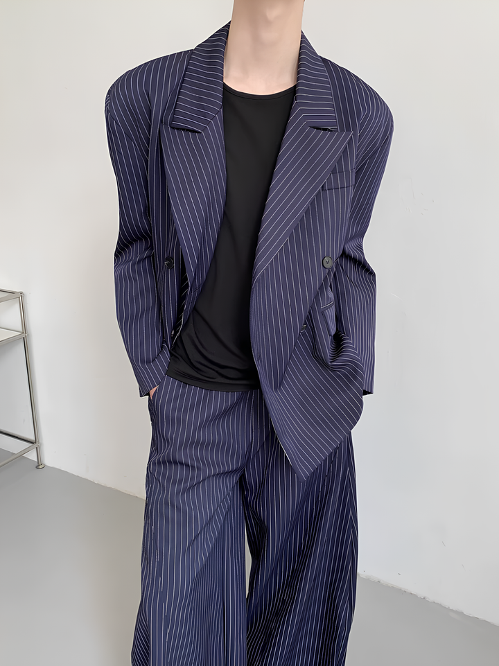 ダブルブレスト ストライプセットアップ Ril 5897