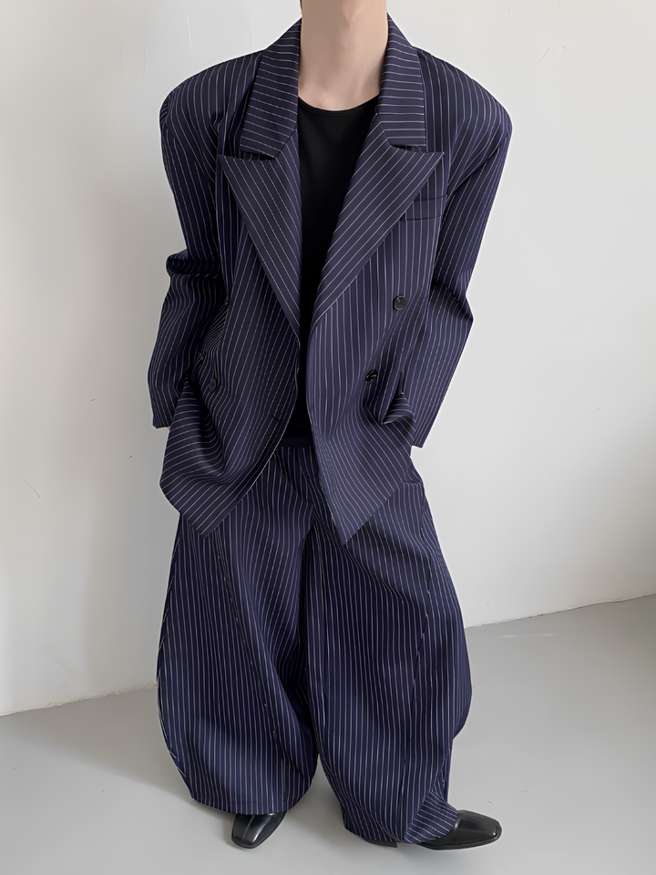 ダブルブレスト ストライプセットアップ Ril 5897