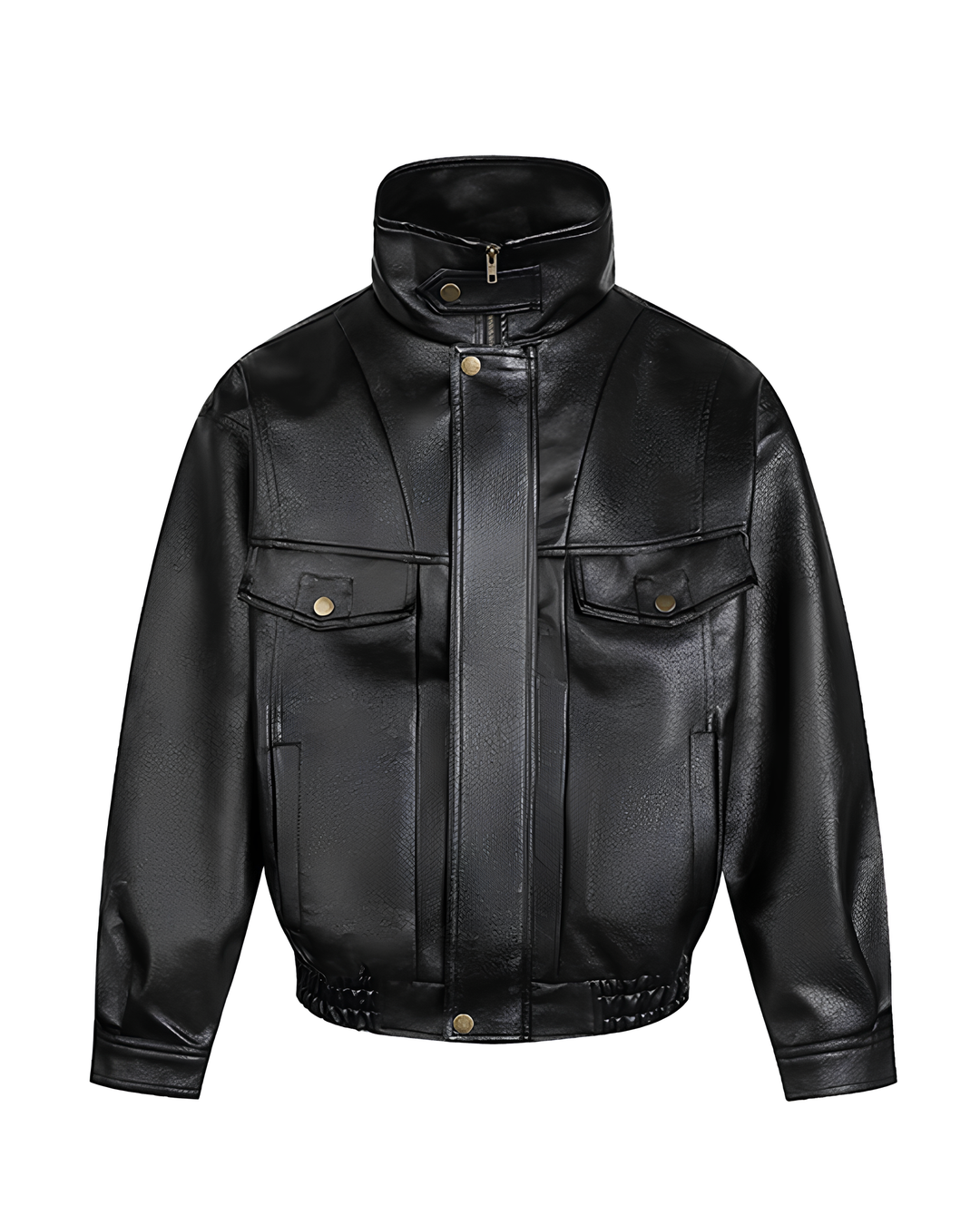 レザーボンバージャケット Ril 5898