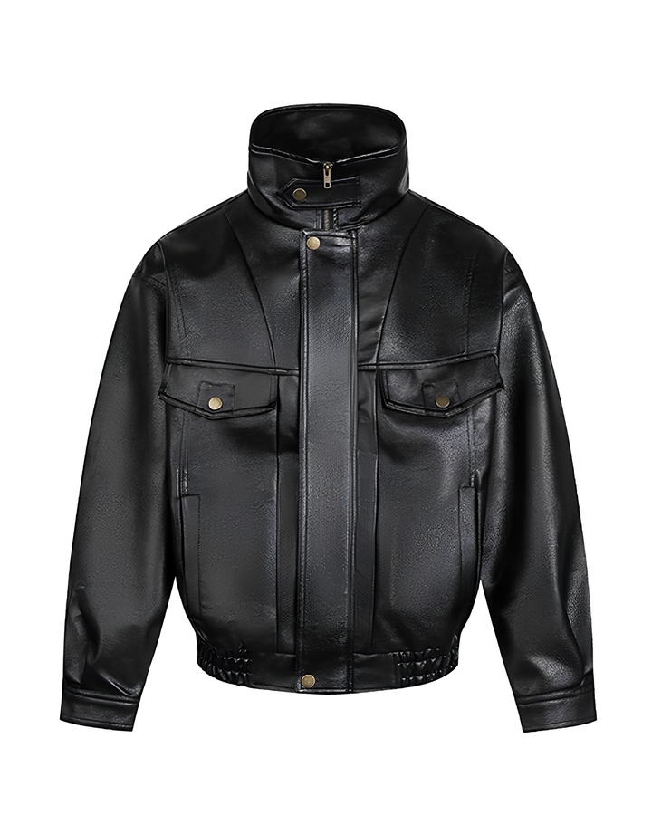 レザーボンバージャケット Ril 5898