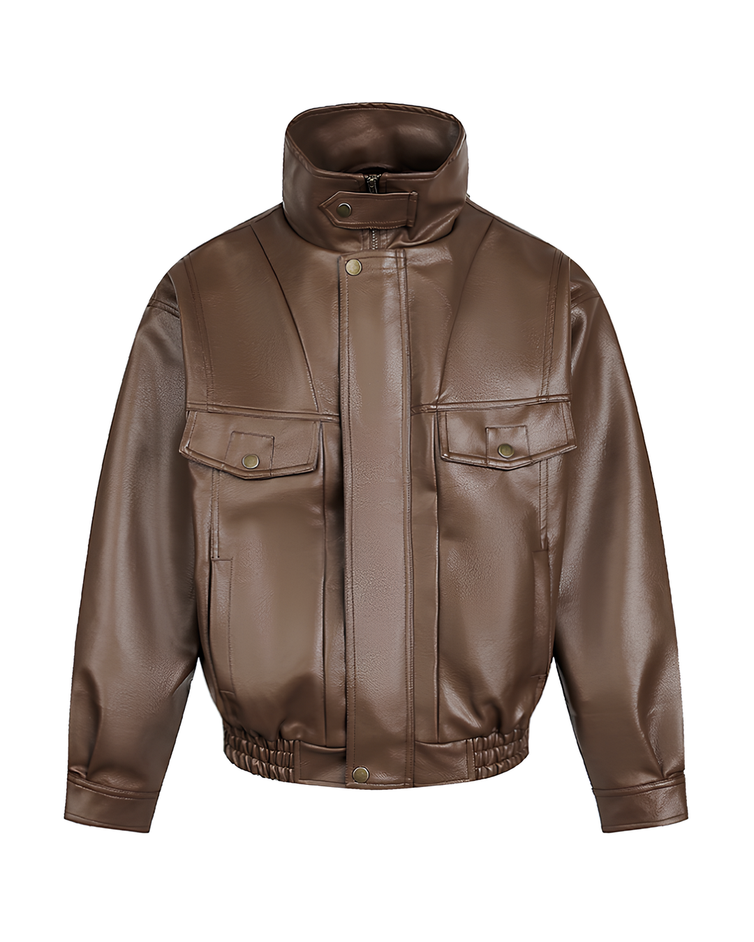 レザーボンバージャケット Ril 5898