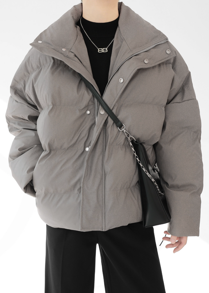 PUレザーダウンジャケット Ril 5905