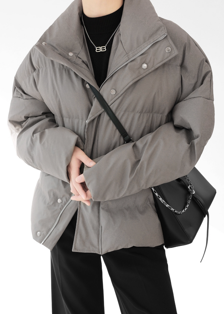 PUレザーダウンジャケット Ril 5905