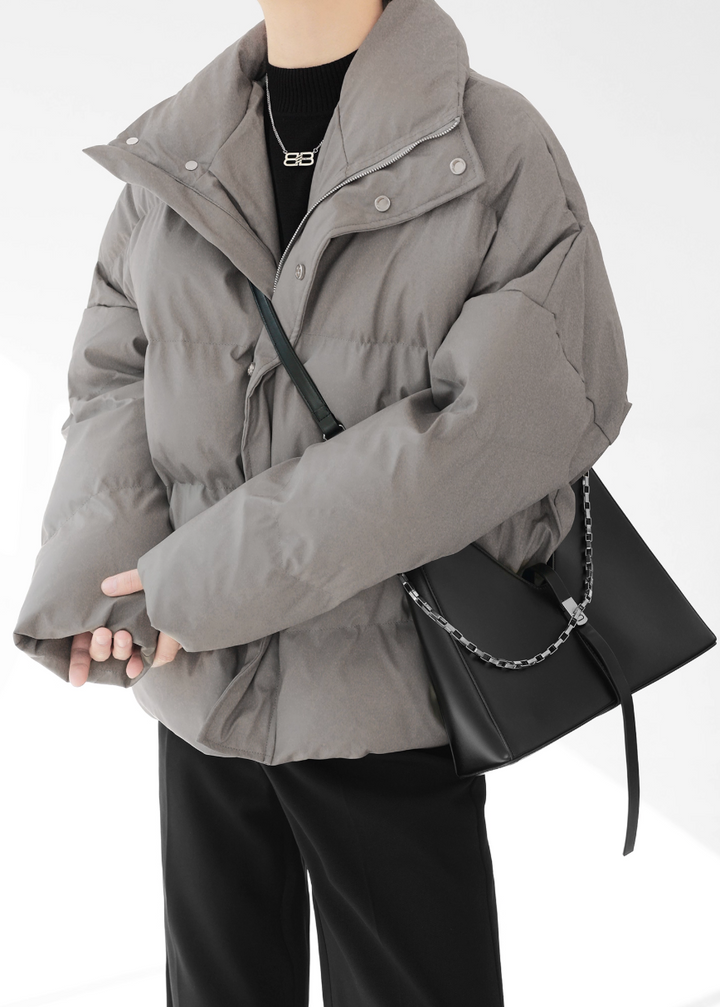 PUレザーダウンジャケット Ril 5905