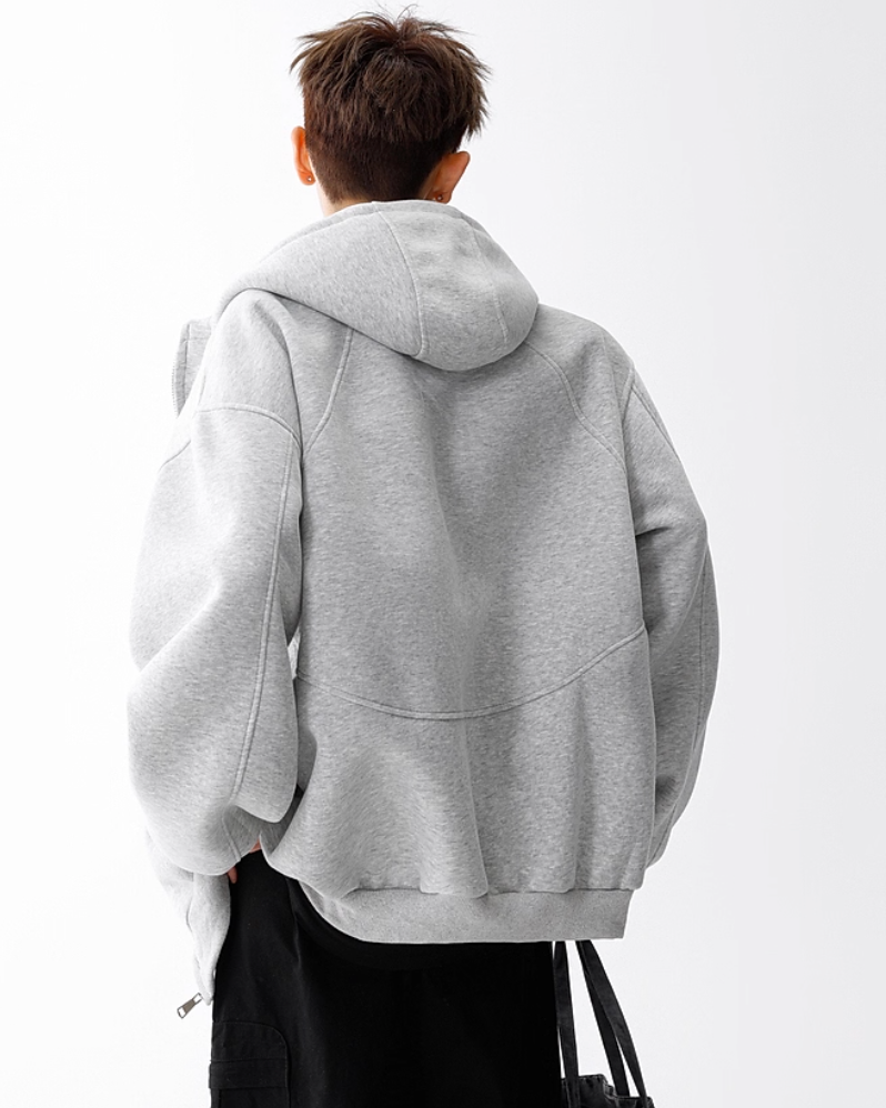 ハイネックジップアップパーカー Ril 5853