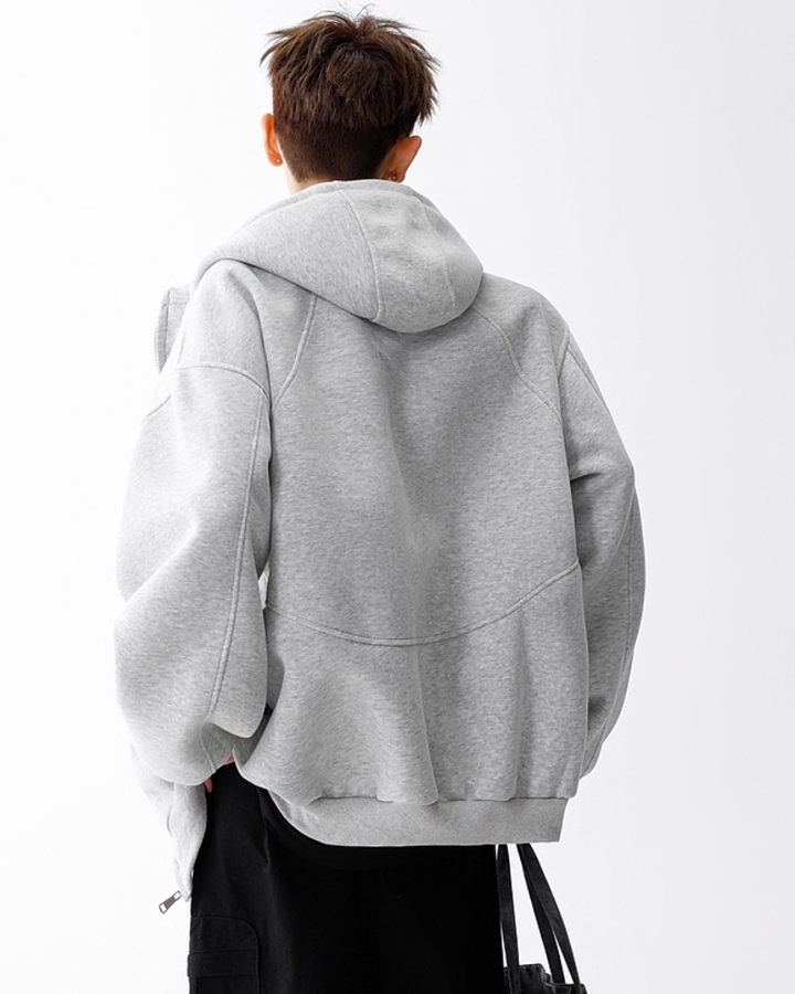 ハイネックジップアップパーカー Ril 5853