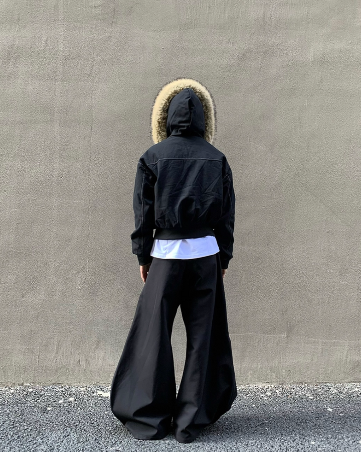 ジップアップフェイクファーブルゾン Ril 5849