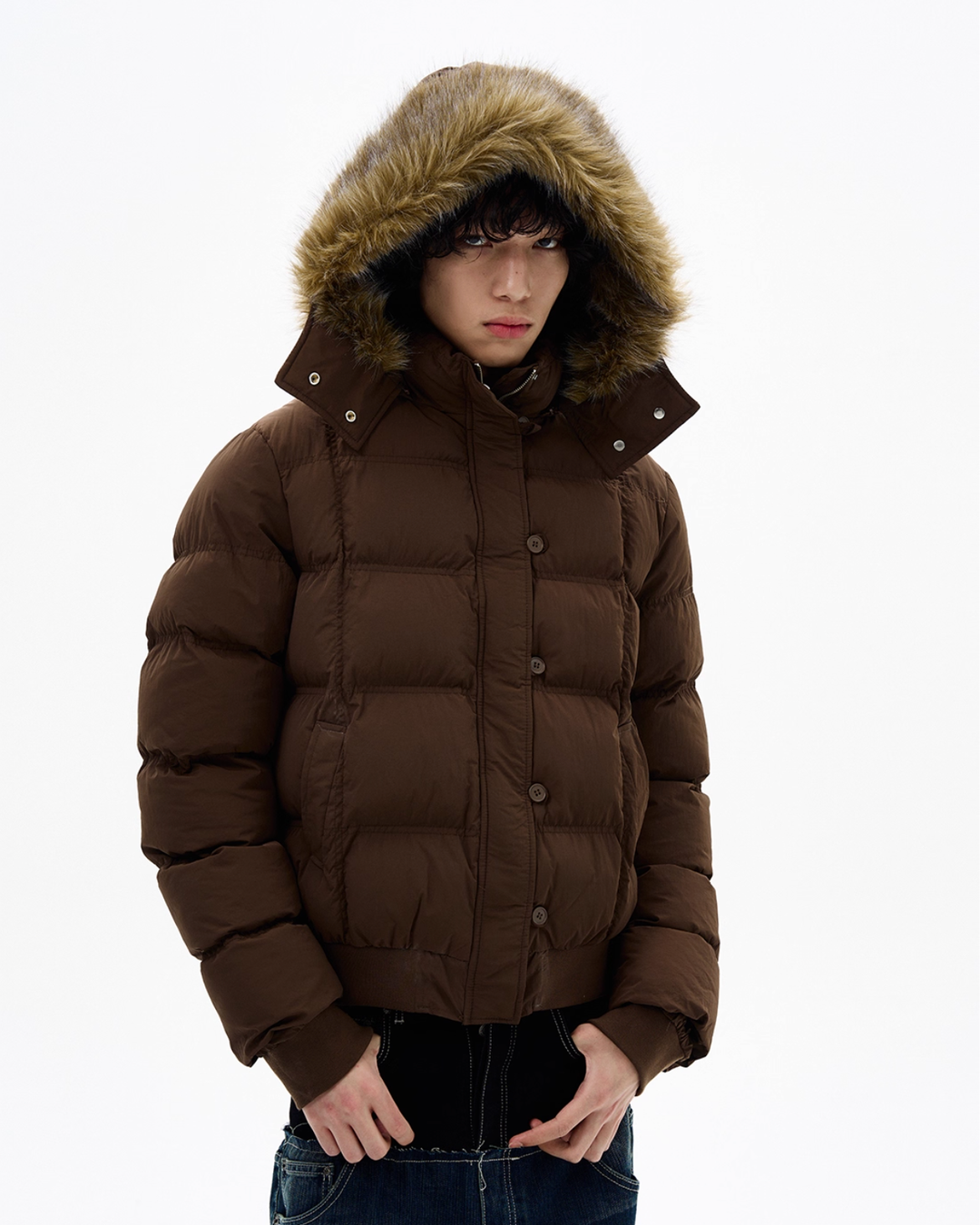 アタッチドフードボアダウンジャケット Ril 5916