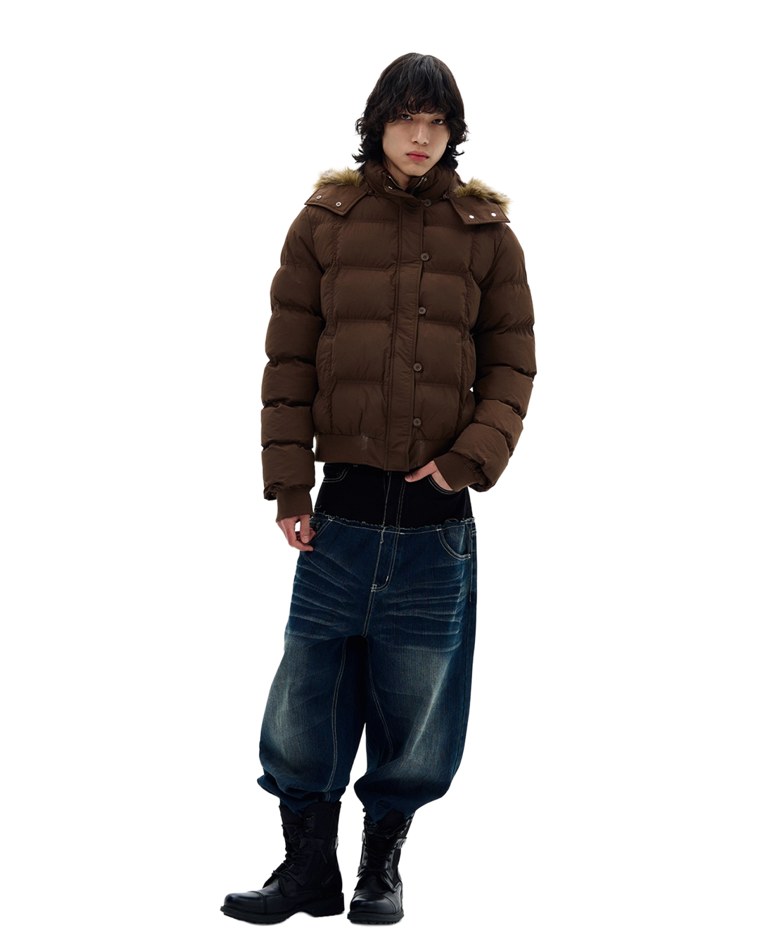 アタッチドフードボアダウンジャケット Ril 5916