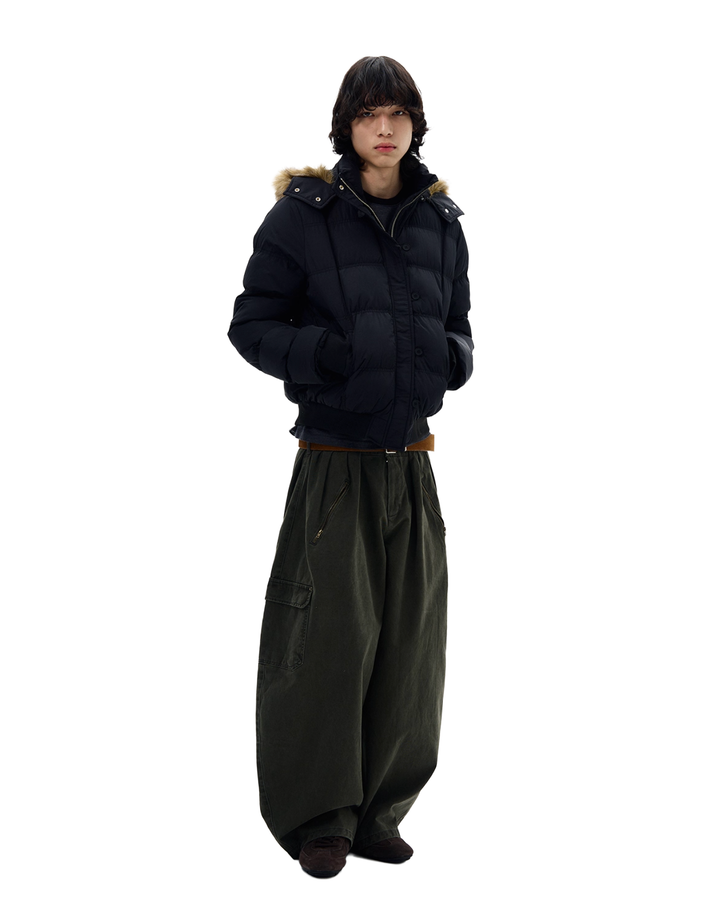 アタッチドフードボアダウンジャケット Ril 5916