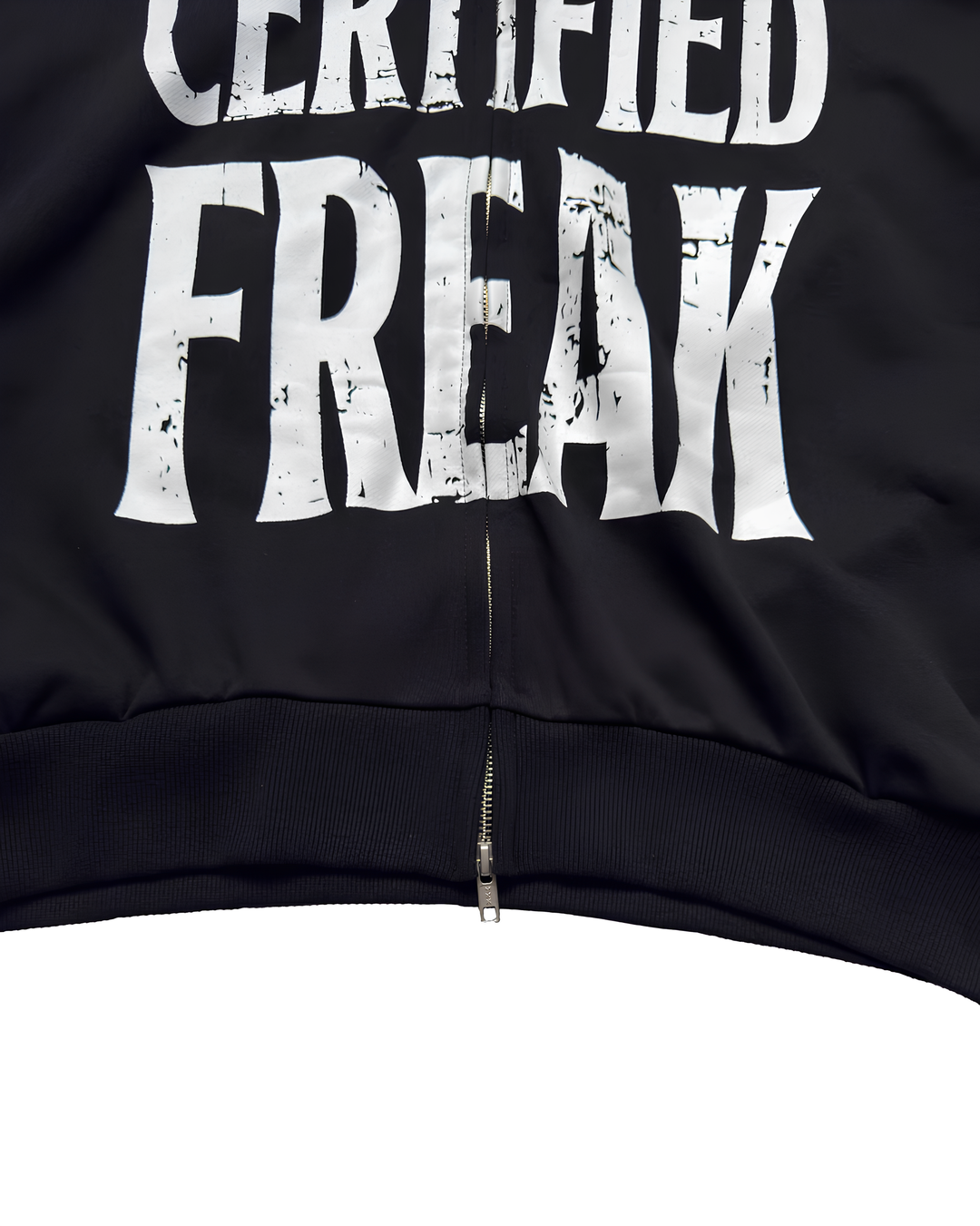 グラフィック ジップアップクロップドフーディー Ril 5923