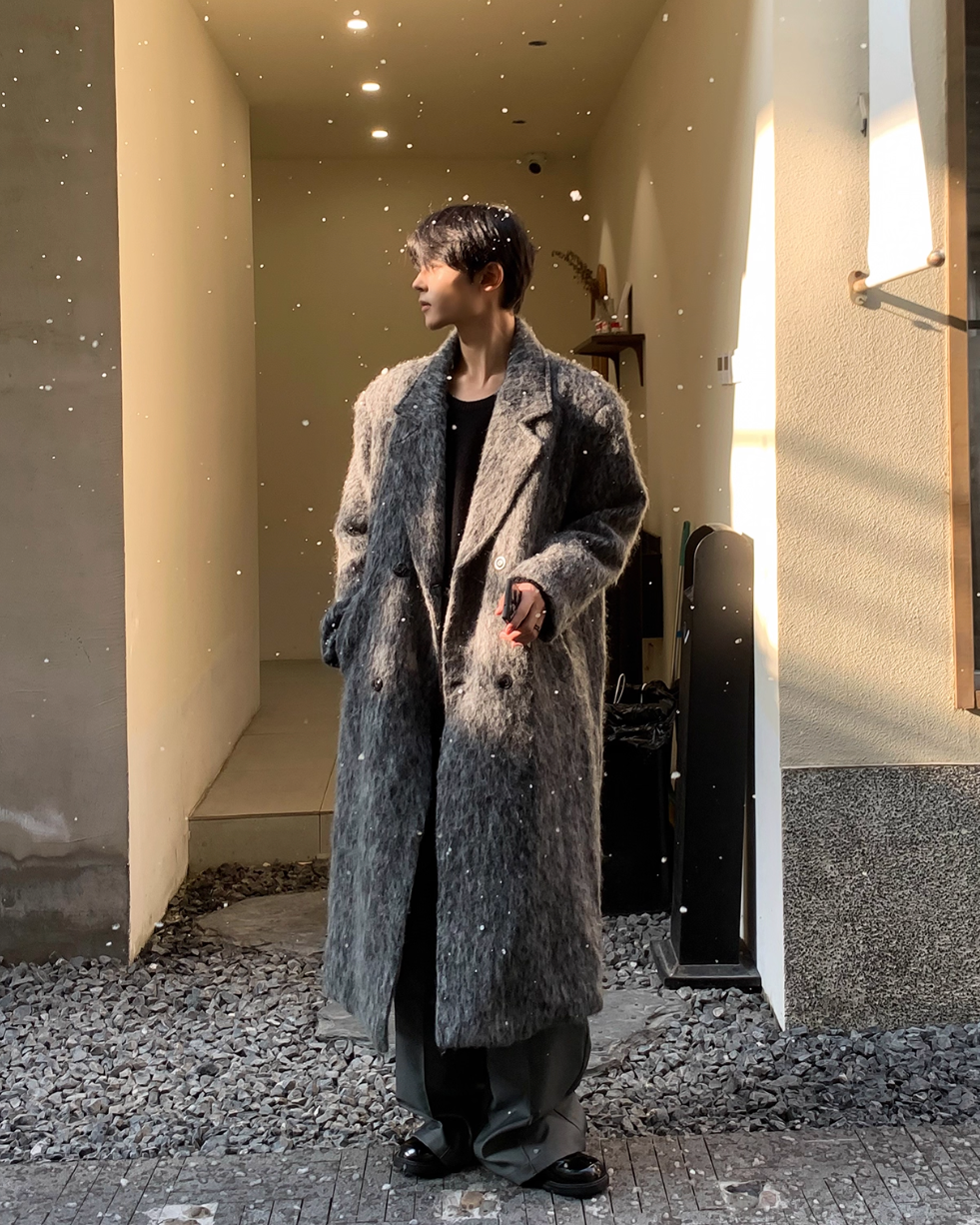 ロングウールチェスターコート Ril 5926