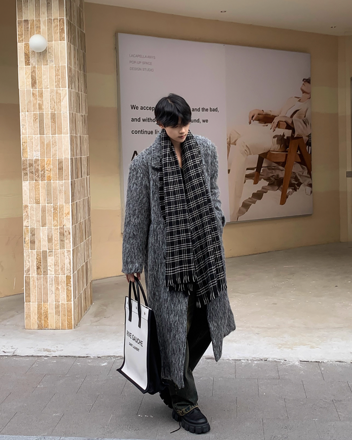 ロングウールチェスターコート Ril 5926