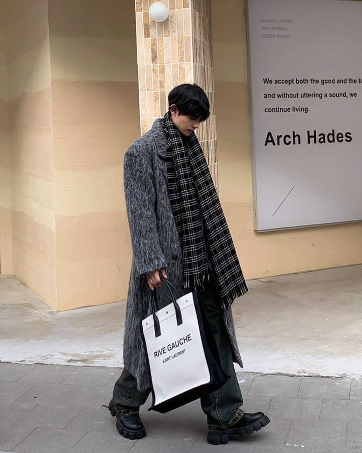 ロングウールチェスターコート Ril 5926