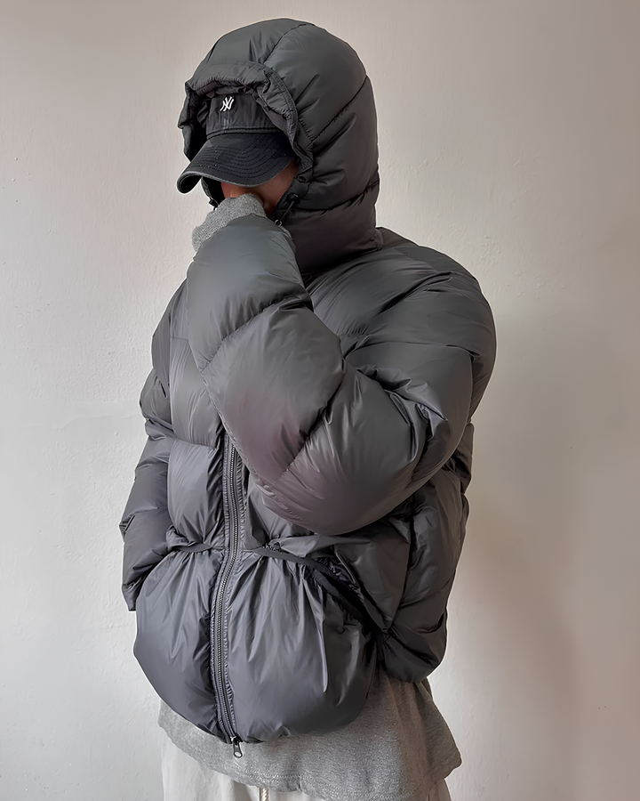 フーデットダウンジャケット Ril 5930