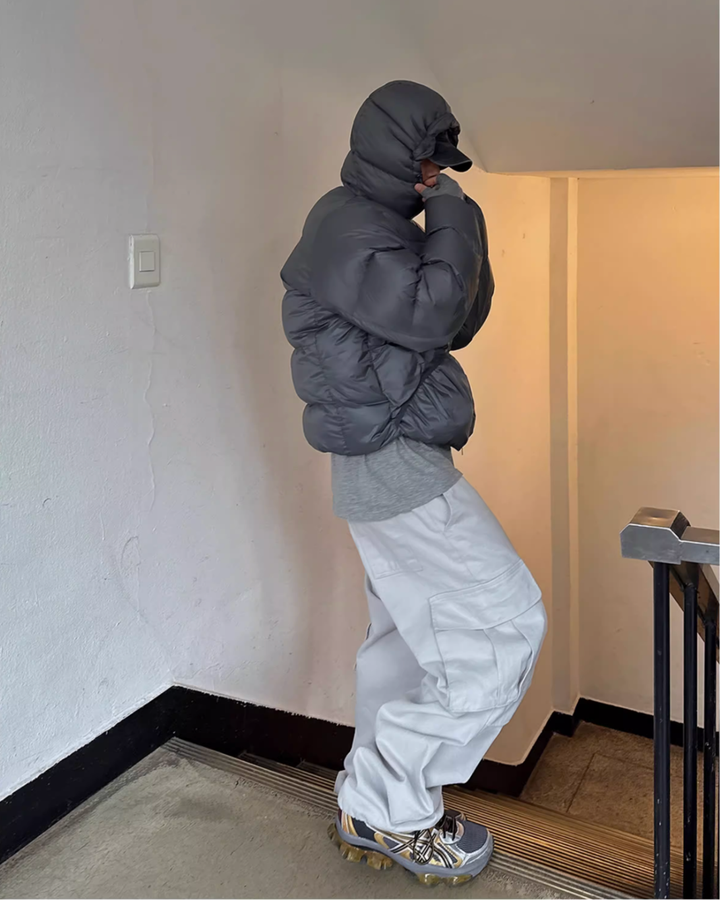 フーデットダウンジャケット Ril 5930