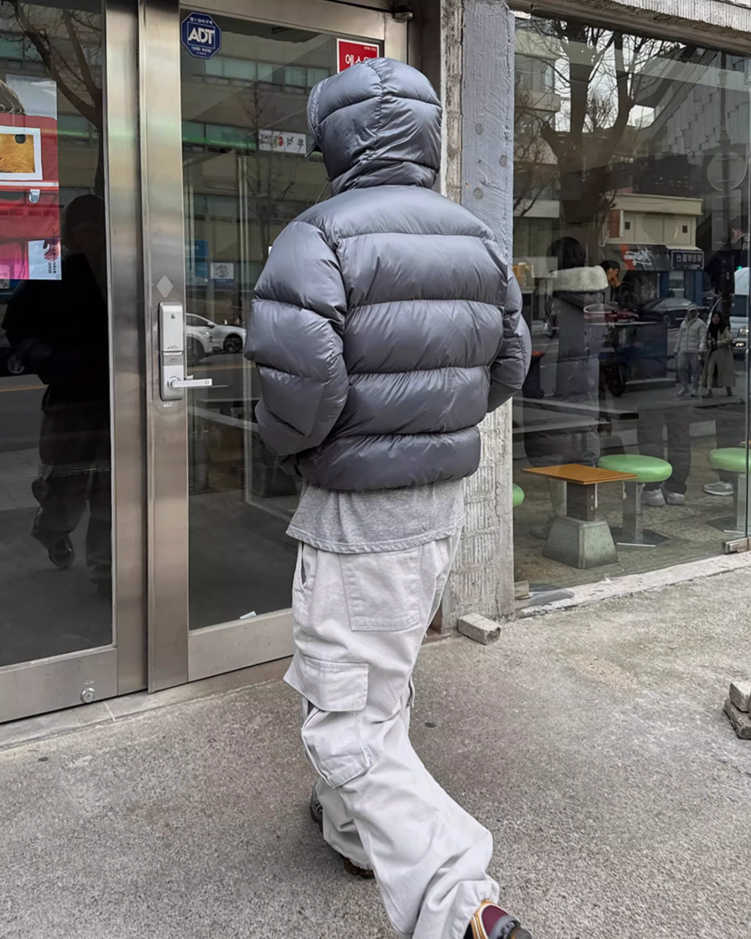 フーデットダウンジャケット Ril 5930