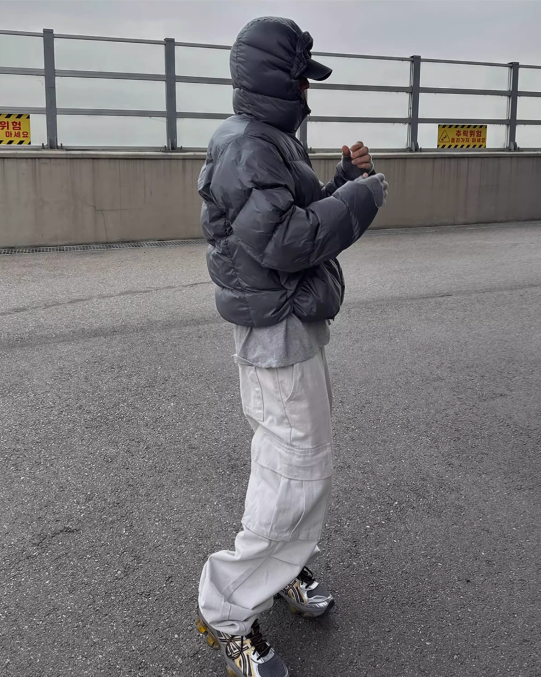 フーデットダウンジャケット Ril 5930