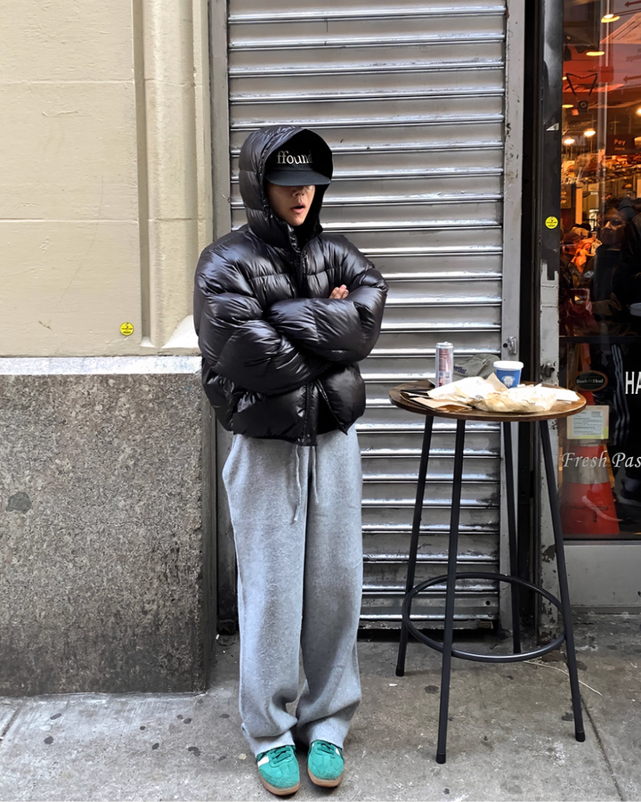 フーデットダウンジャケット Ril 5930