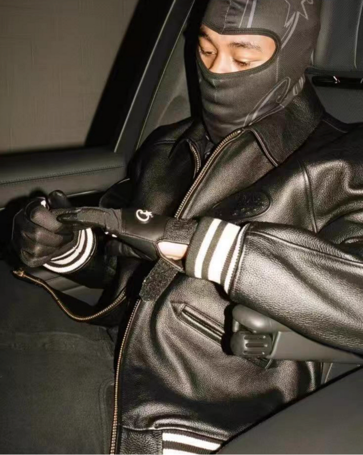 レザーヴァーシティジャケット Ril 5932