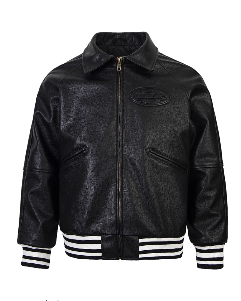 レザーヴァーシティジャケット Ril 5932