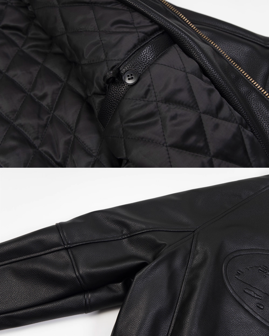 レザーヴァーシティジャケット Ril 5932